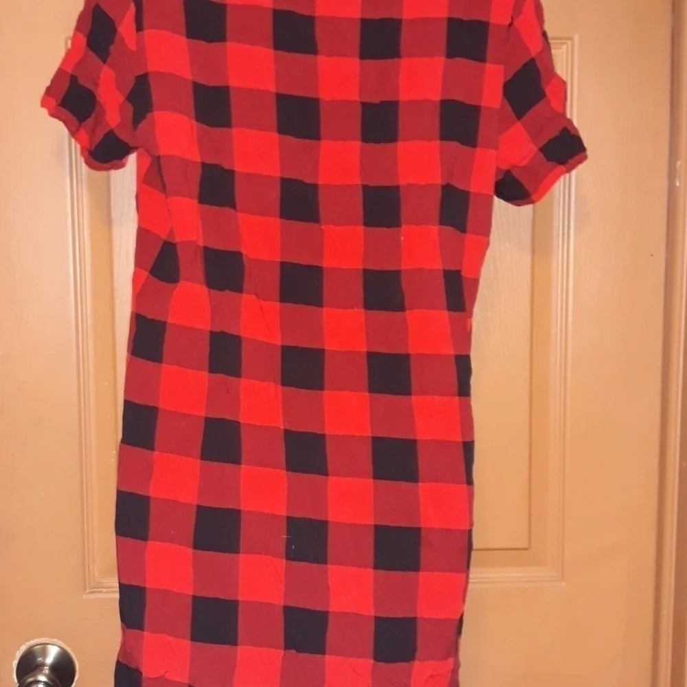 SHEIN checkared dress